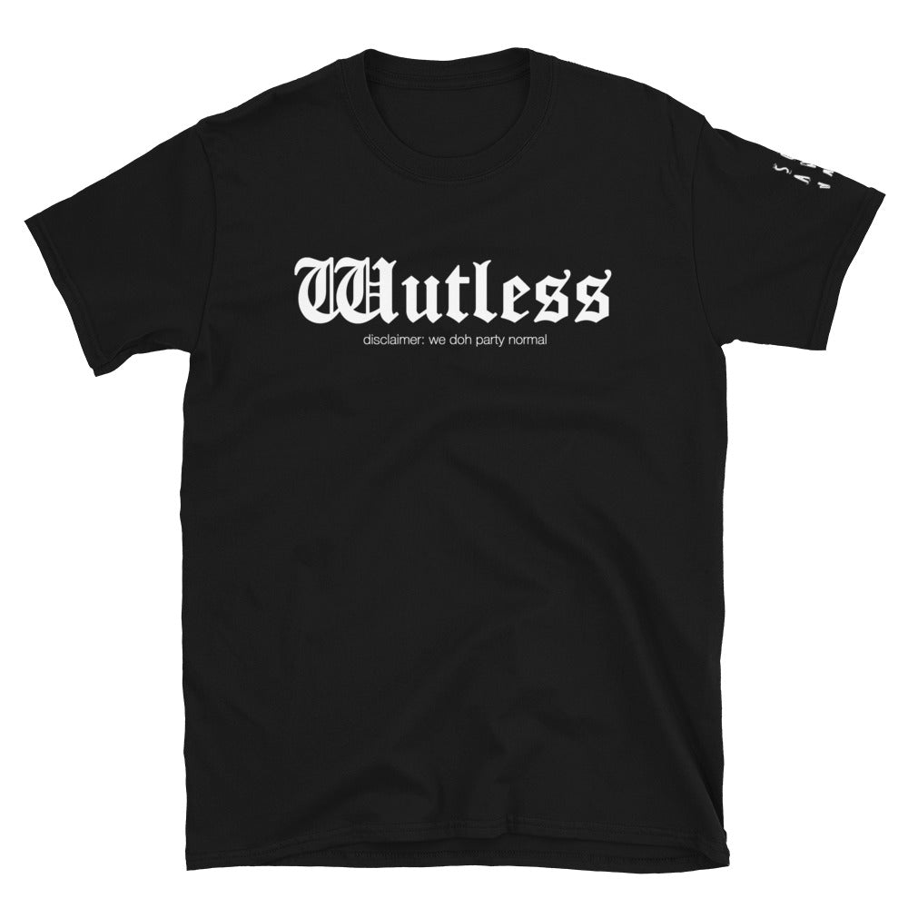 Wutless | YT Font | Short-Sleeve Unisex T-Shirt