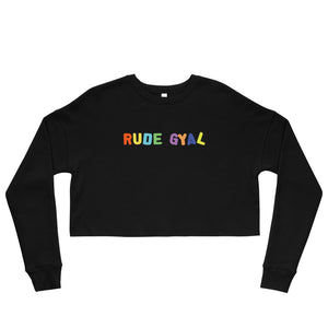 Rude Crop Sweatshirt