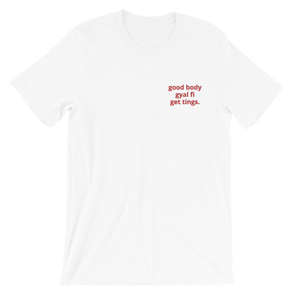 GBG embroidered Short-Sleeve Unisex T-Shirt