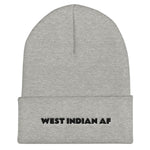 West Indian AF Embroidered Cuffed Beanie
