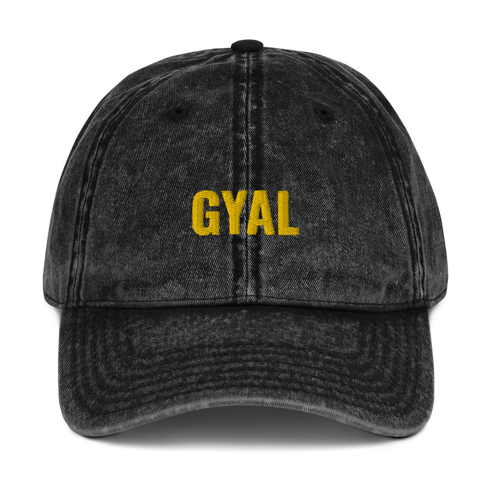 GYAL Vintage Cotton Twill Cap