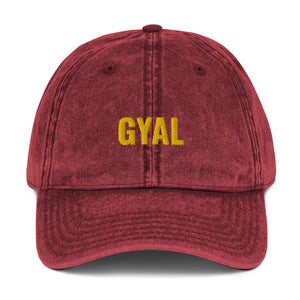 GYAL Vintage Cotton Twill Cap
