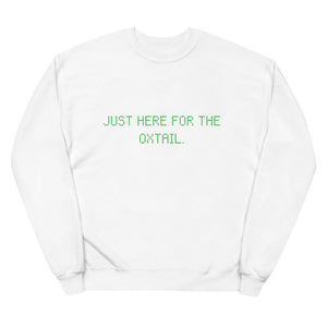 Oxtail Unisex fleece sweatshirt